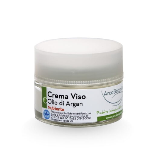 Crème visage nourrissante à l'huile d'Argan