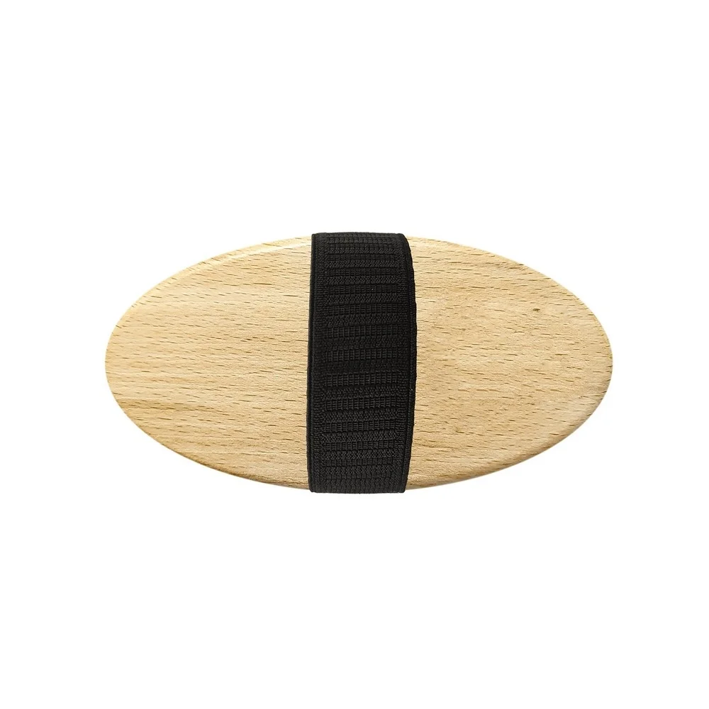 Spazzola SOFT Tampico/Faggio Ovale con Fascia Elastica - immagine 2