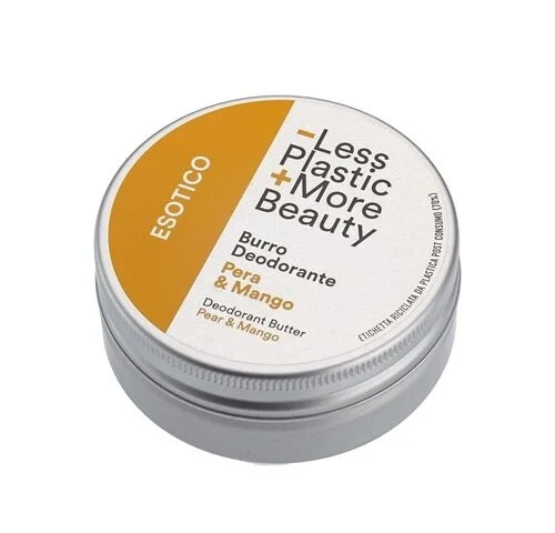 Burro Deodorante Esotico Pera e Mango con spatolina in Bambù 50 ml
