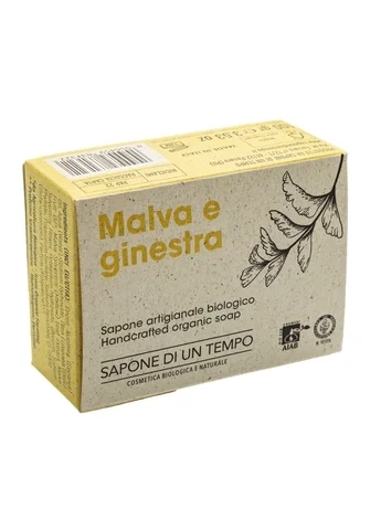 Sapone Bio Malva e Ginestra 100 gr