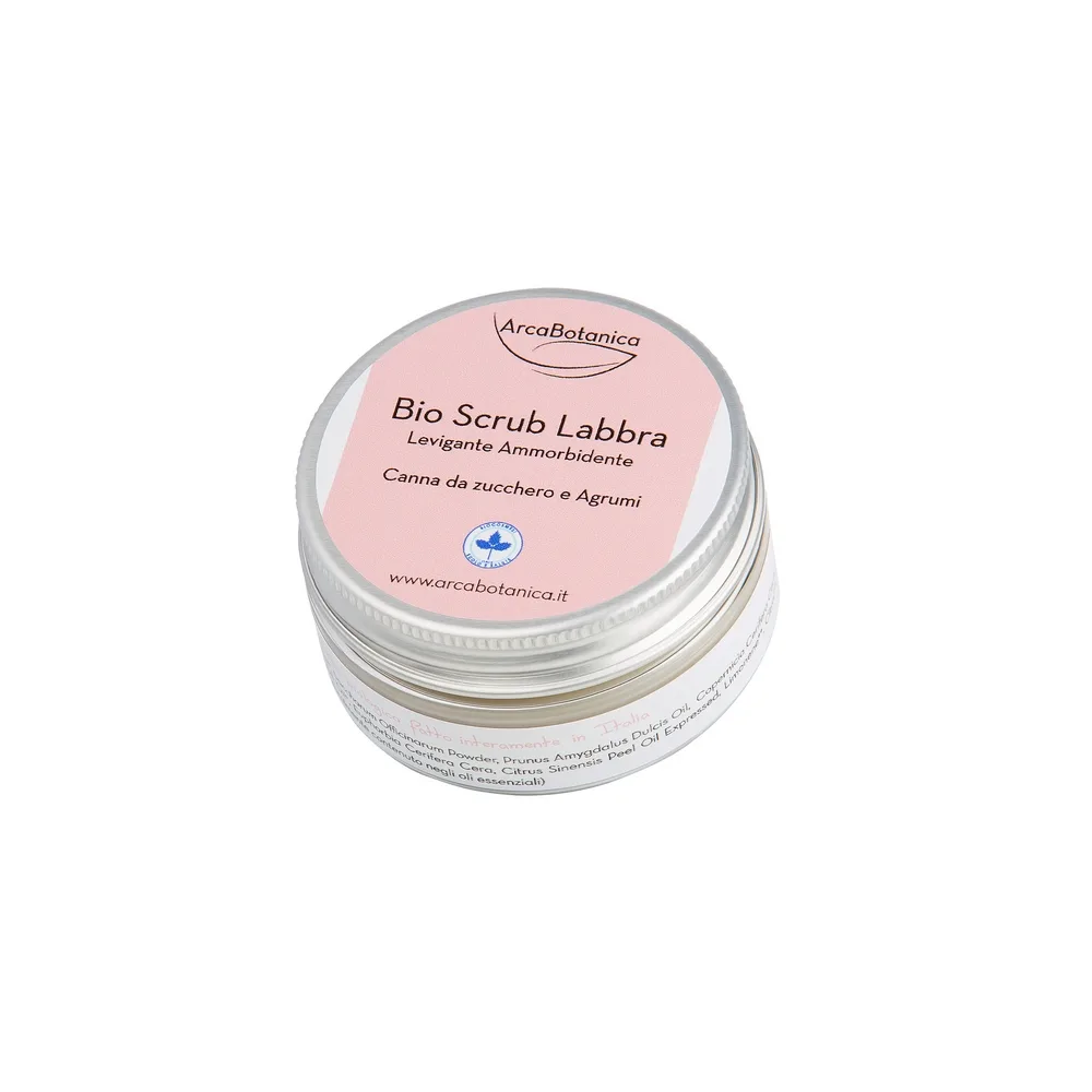 Bio Scrub Labbra Levigante Canna da Zucchero e Agrumi 25 ml