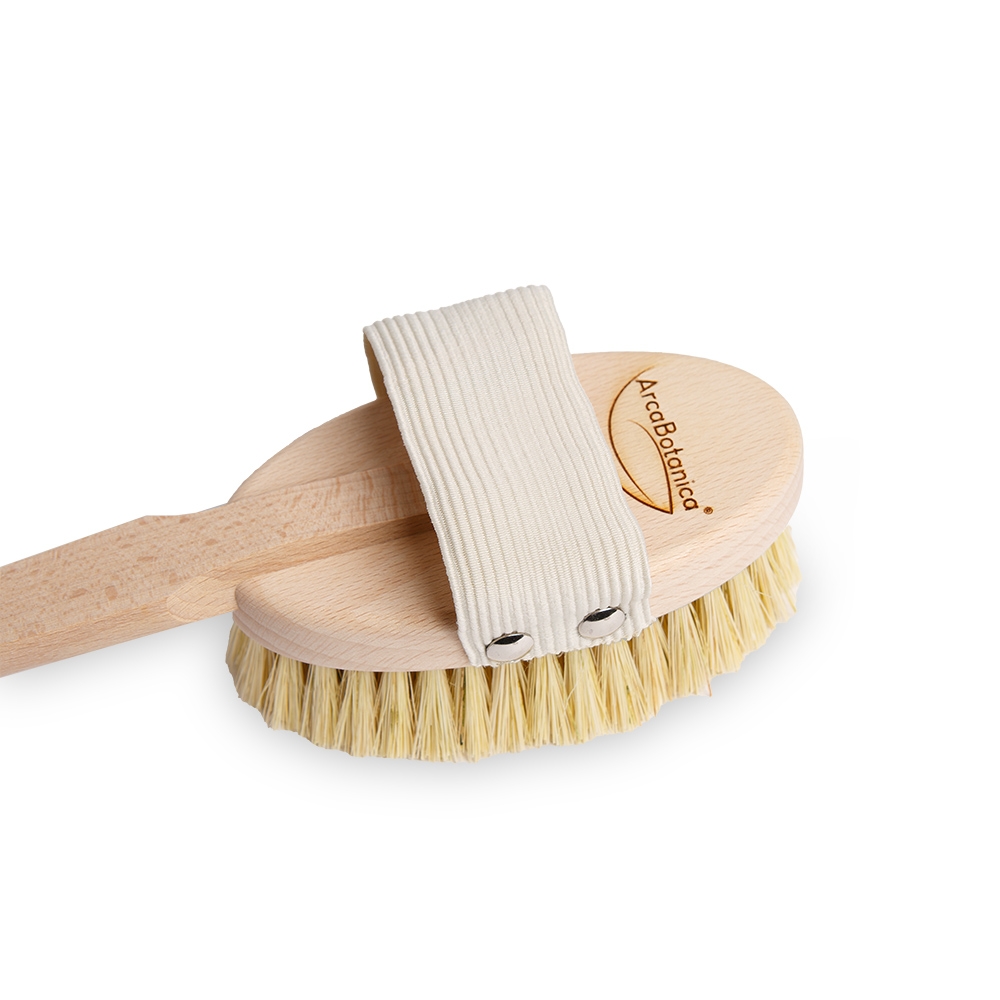 Spazzola detersione corpo RUGIADA - con Manico Removibile e Fascia - immagine 3