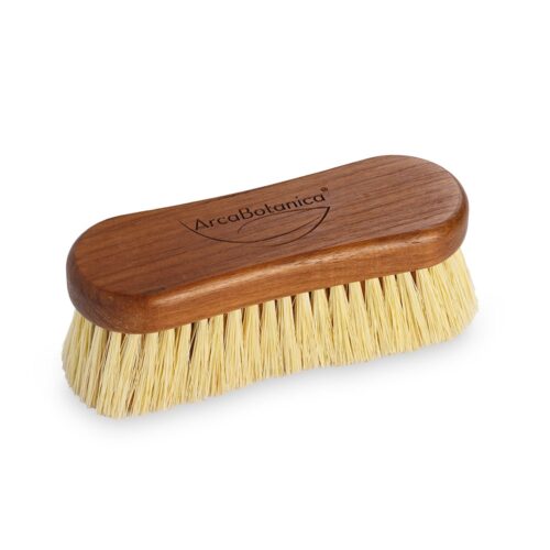 Spazzola Dry Brushing Corpo in Teak FLOREA - Rettangolare
