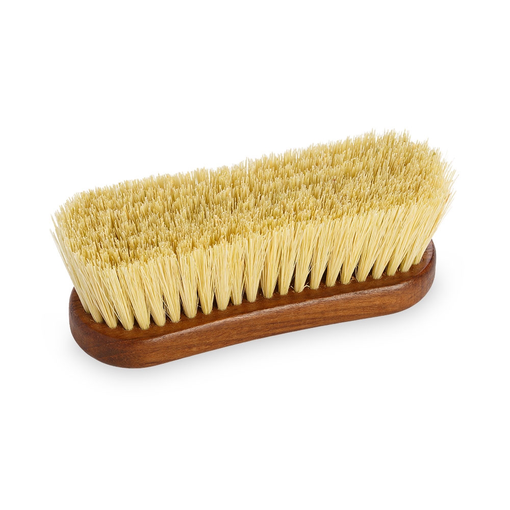 Spazzola Dry Brushing Corpo in Teak FLOREA - Rettangolare - immagine 2