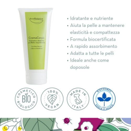 Alternative view of Crema Corpo Idratante e Riequilibrante all'Aloe - 200 ml