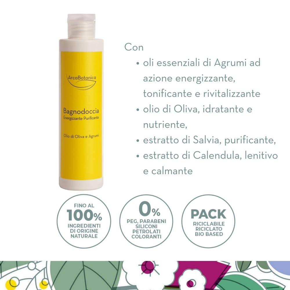 Bagnodoccia Olio di Oliva e Agrumi - 200 ml - immagine 3