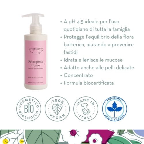 Alternative view of Detergente Intimo Aloe e Bardana - 200 ml