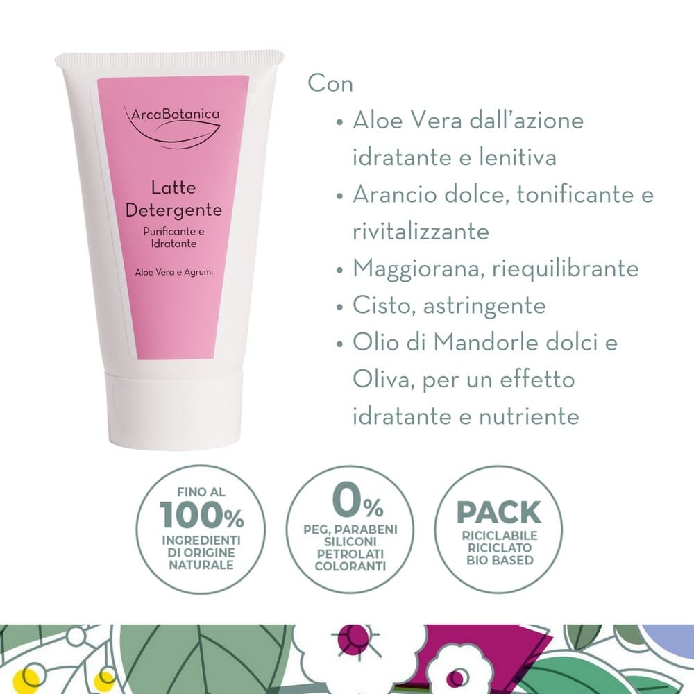 Latte detergente Aloe Vera e Agrumi - 150 ml - immagine 3
