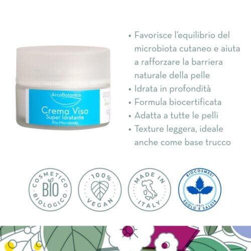 Alternative view of Bio Crema Viso Super Idratante Pro-Microbiota - 50 ml