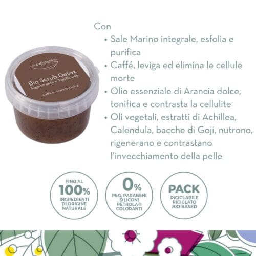 Bio Scrub Detox - Caffè e Arancio Dolce - 300 gr - immagine 3