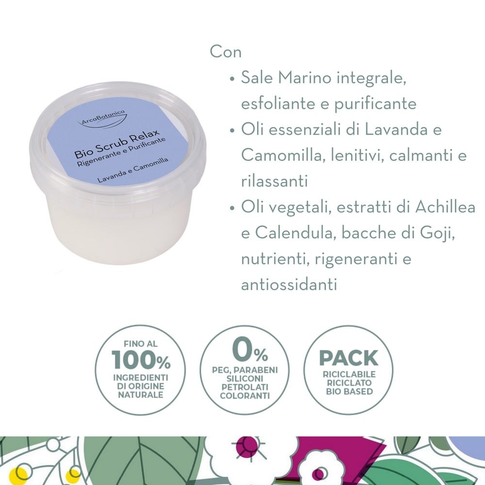 Bio Scrub Relax - Lavanda e Camomilla - 300 gr - immagine 3