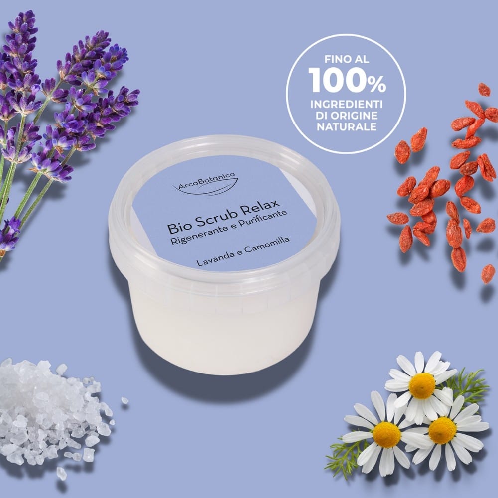 Bio Scrub Relax - Lavanda e Camomilla - 300 gr - immagine 4