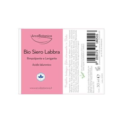 Bio Siero Labbra Rimpolpante e Levigante Acido Ialuronico - 30 ml - immagine 5